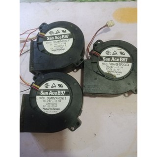 Quạt sò 0.9a tháo máy Photo sử dụng điện 12v đến 24v