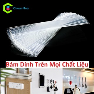 Miếng keo silicon trong suốt 2 mặt đa năng dán siêu dính