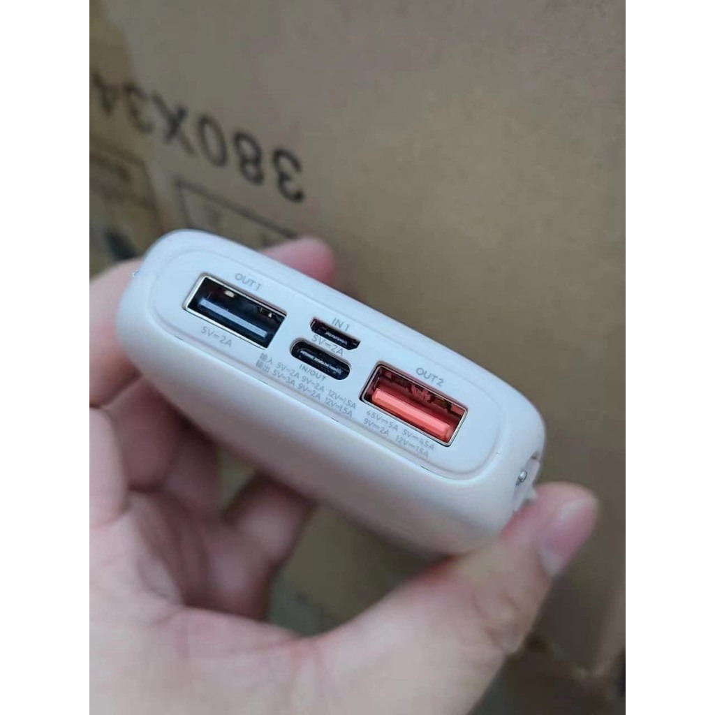 Pin sạc dự phòng 10000mAh Xiaomi Liberfeel QC3.0 T45 kèm cáp sạc