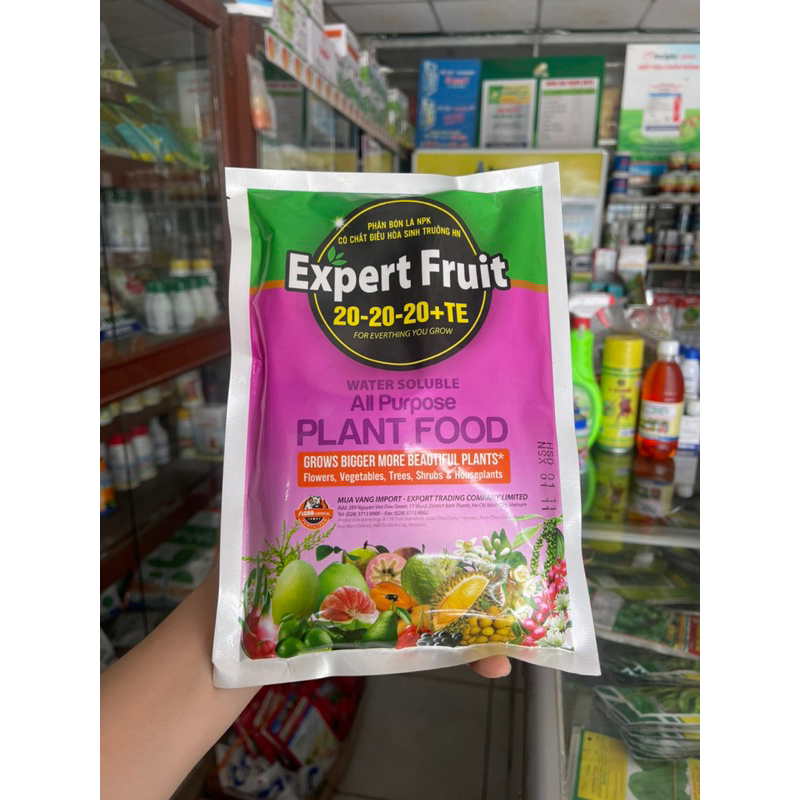 Phân Bón Lá 20-20-20+TE 500g