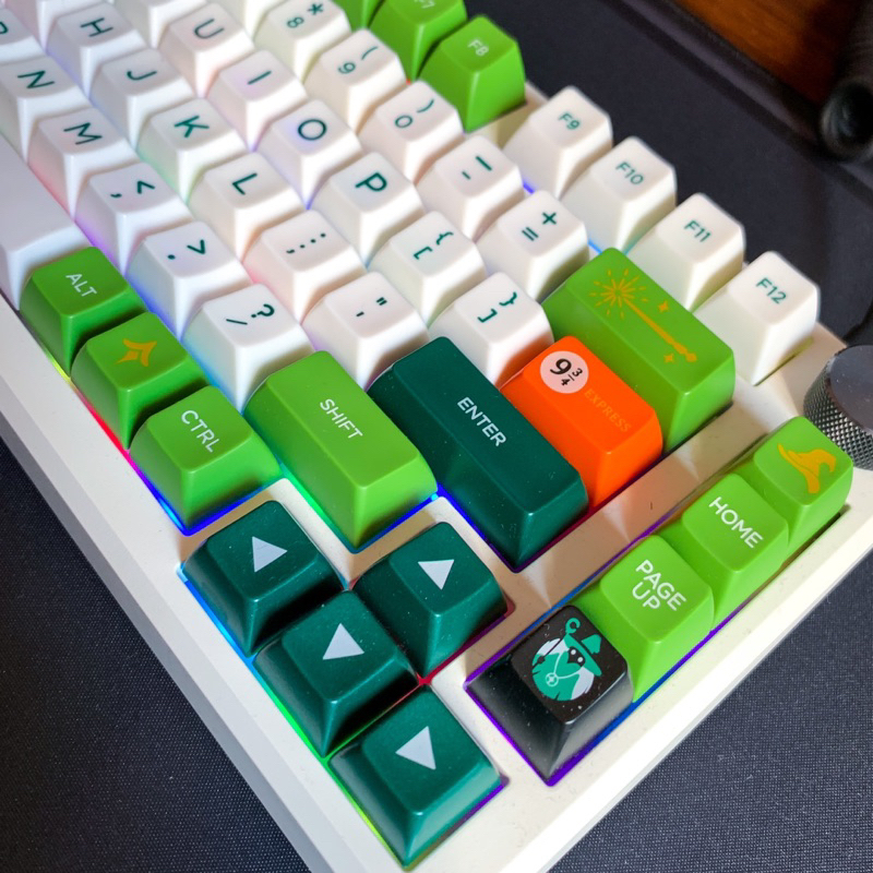 Keycap Slytherin/Harry Potter tráng men siêu đẹp | Nút bàn phím cơ | Profile SA
