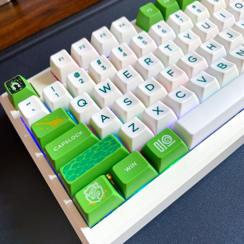 Keycap Slytherin/Harry Potter tráng men siêu đẹp | Nút bàn phím cơ | Profile SA
