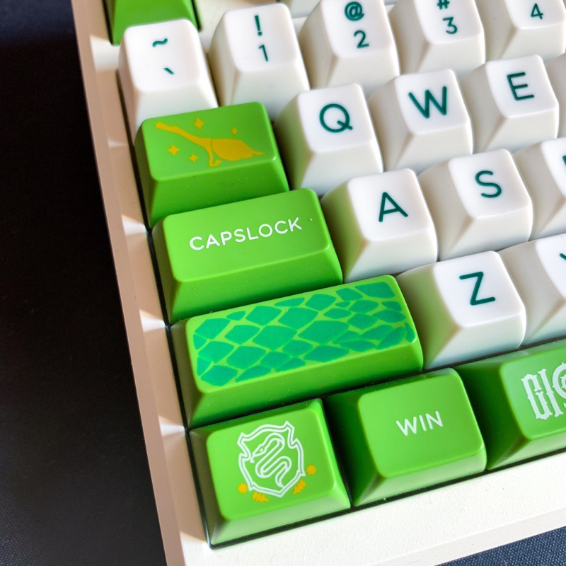 Keycap Slytherin/Harry Potter tráng men siêu đẹp | Nút bàn phím cơ | Profile SA