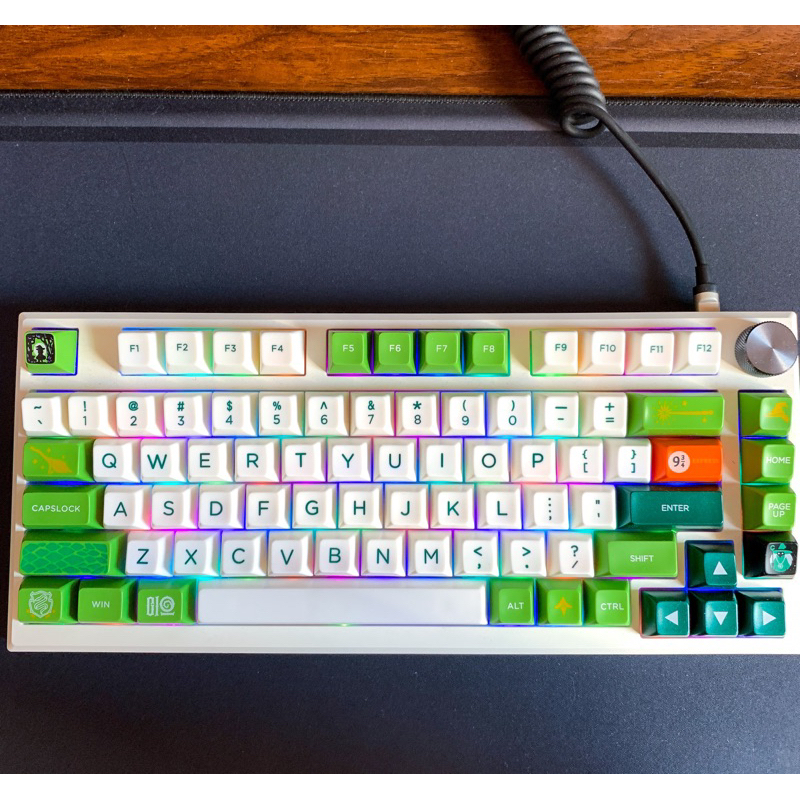 Keycap Slytherin/Harry Potter tráng men siêu đẹp | Nút bàn phím cơ | Profile SA