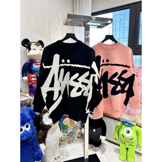 Áo len sweater stussy nam nữ in chữ siêu đẹp - áo len stusssy hàng quảng châu chất len dày dặn hàng loại 1