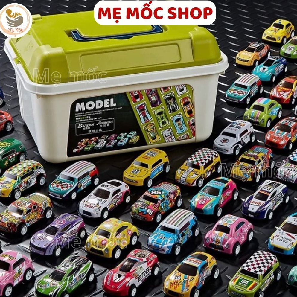 Thùng 30 Xe Ô Tô Tặng Kèm Hộp Đựng Memocshop Hàng Loại 1 Đồ Chơi Ô Tô Nhiều Màu Đa Dang Cho Bé Vui Chơi Thỏa Thích