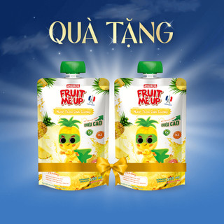 [Quà Tặng Không Bán] 2 Túi Nước Thơm Dinh Dưỡng - Hỗ Trợ Bé Tăng Chiều Cao & Đề Kháng - ANDROS FRUIT ME UP - 150ml x 2