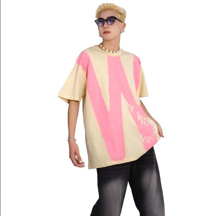 LOCAL BRAND Áo thun The Weird Phong Cách Unisex Form Rộng ATK824