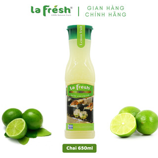 Nước cốt Chanh La Fresh chai 600ml