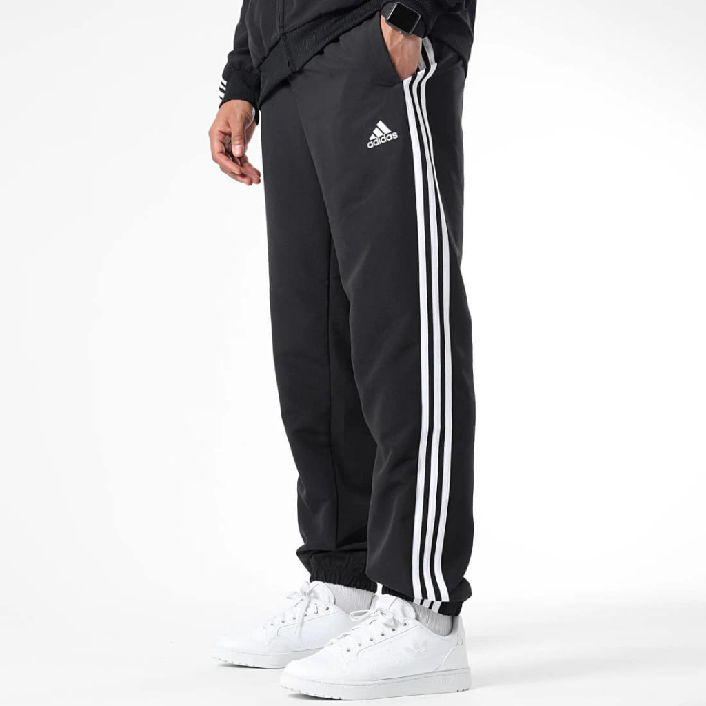 Bộ thể thao Adi.das JP Nam Chính Hãng - BASIC 3-STRIPES TRICOT TRACKSUIT - Đen | IC6747