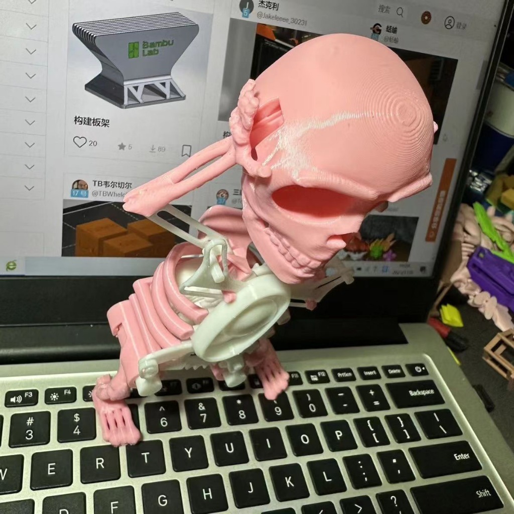 Đồ Chơi Đầu Lâu, Bộ Xương 3D Nhảy Múa Vui Nhộn Sáng Tạo Mới Lạ - Đồ Chơi Decor Halloween, Noel Dành Tặng Cho Các Bé