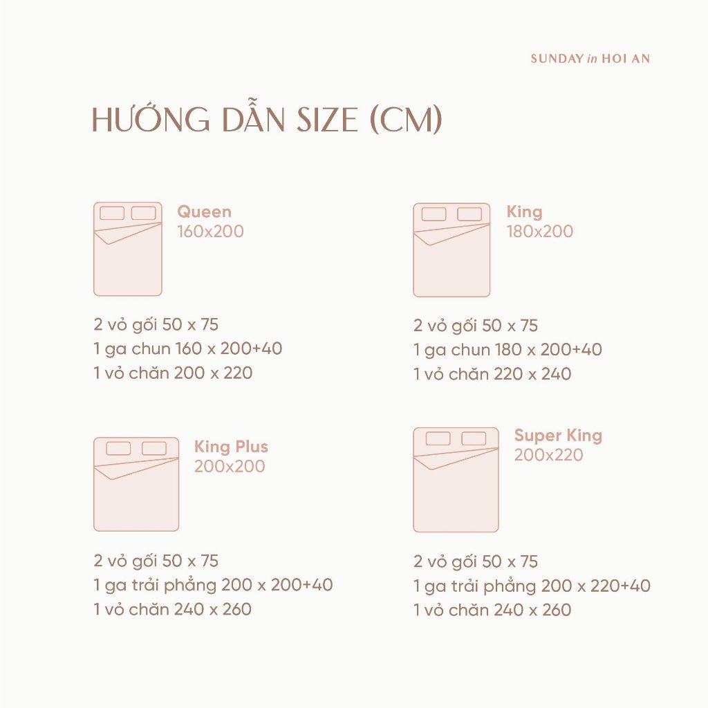 Bộ Ga Gối Sợi Tre Cao Cấp Mềm Mịn Thoáng Mát Màu Pearl | BAMBOO BEDDING SET SUNDAY