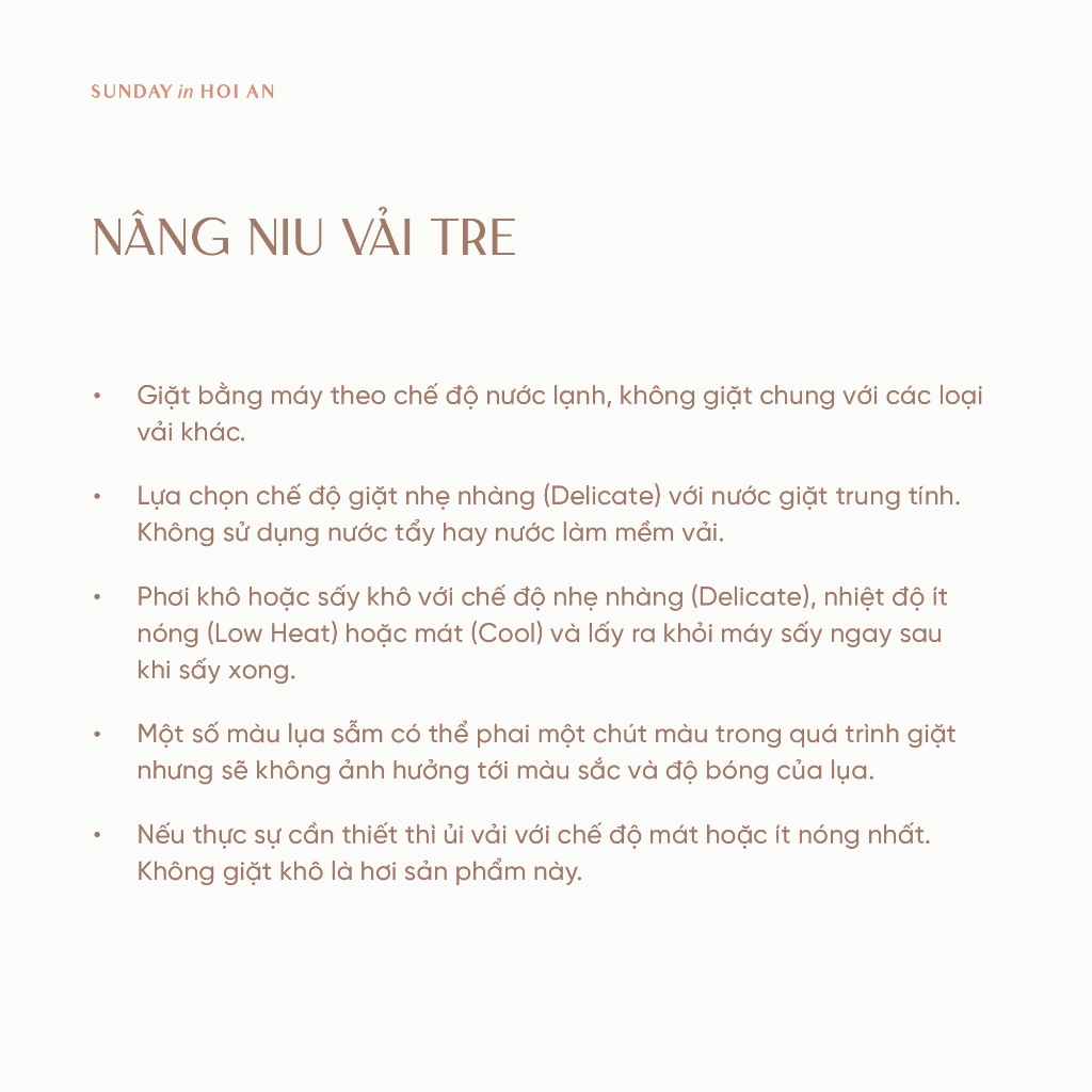 Bộ Ga Gối Sợi Tre Cao Cấp Mềm Mịn Thoáng Mát Màu Pearl | BAMBOO BEDDING SET SUNDAY