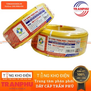 Dây điện TRẦN PHÚ - Phương Liệt [CHÍNH HÃNG] - Lõi đồng 100%