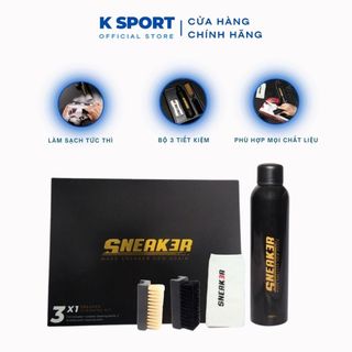Combo vệ sinh giày sneaker chuyên sâu sneak3r bộ vệ sinh giày thể thao cao cấp