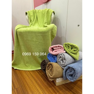 Khăn tắm cotton xuất dư siêu dày 70x140cm, 400g