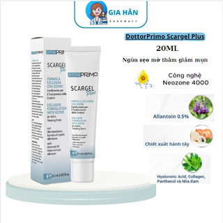 Kem làm mờ sẹo dottorprimo scargel plus - duy nhất dùng được khi vết thương còn ướt