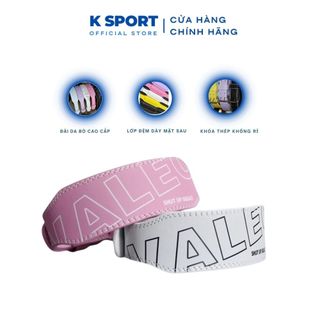 Đai lưng tập gym valeo da bò có đệm hỗ trợ tập tạ squat bảo vệ lưng bụng cao cấp pk0046
