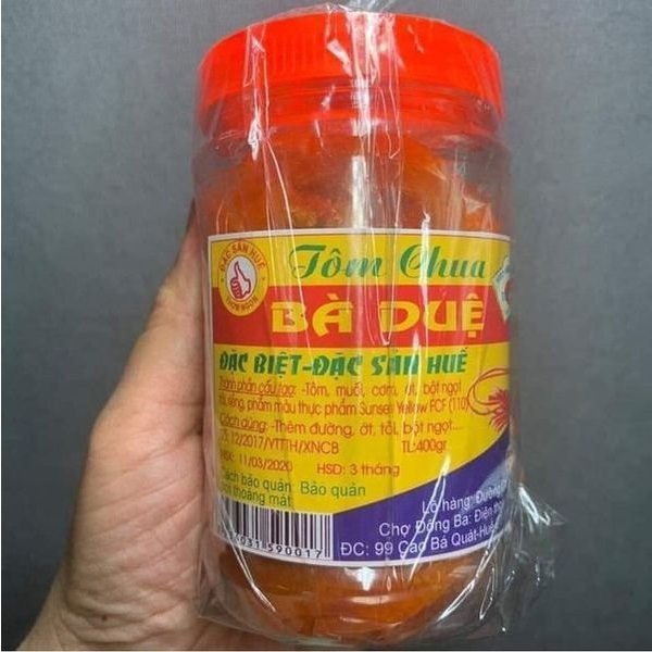 TÔM CHUA B.À D.U.Ệ H.U.Ế