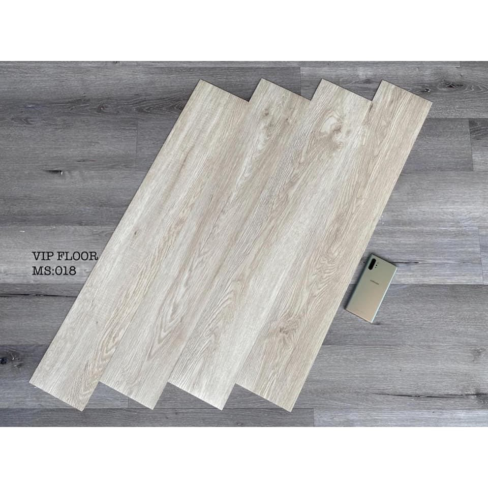 Sàn Nhựa Giả Gỗ Cao Cấp Có Keo Dán Siêu Dính Độ Dày 2mm
