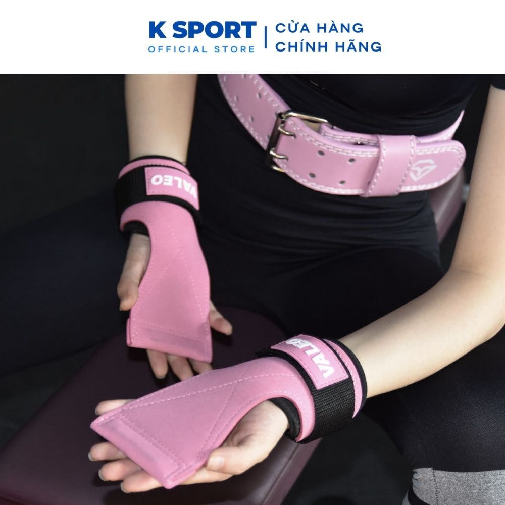 Găng Tay Tập Gym Dây Kéo Lưng Lifting Straps Deadlift Tập Tạ Lên Xà Valeo Bảo Vệ Cổ Tay Cao Cấp