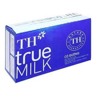 Thùng sữa tươi th true milk 110ml