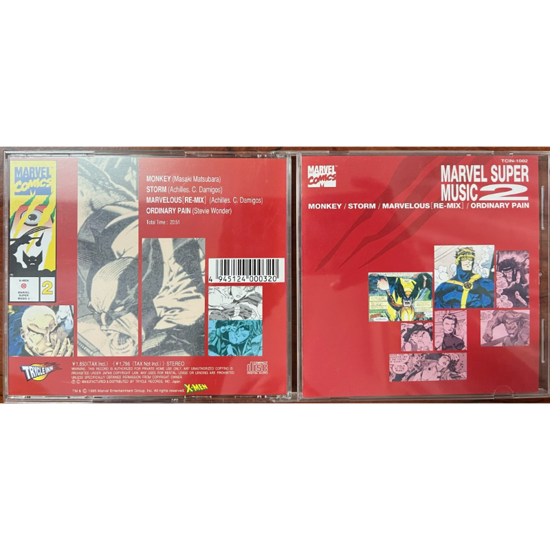 CD used - OST - MARVEL SUPER MUSIC 2 - COMICS
