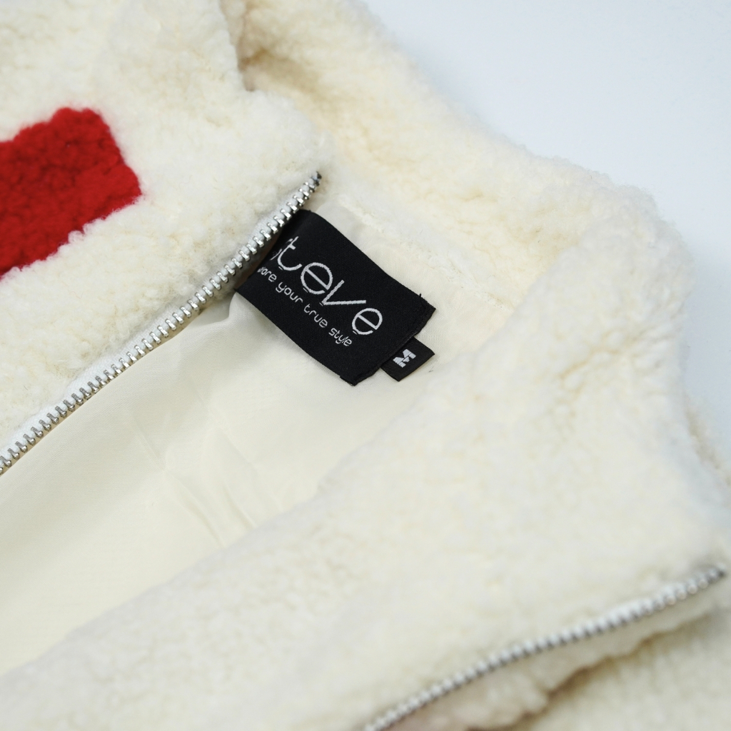 Áo khoác lông cừu WOOL STEVE, Áo khoác nam nữ unisex, Local Brand STEVE