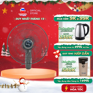 Quạt treo tường Mitsubishi W16-RA xám đậm