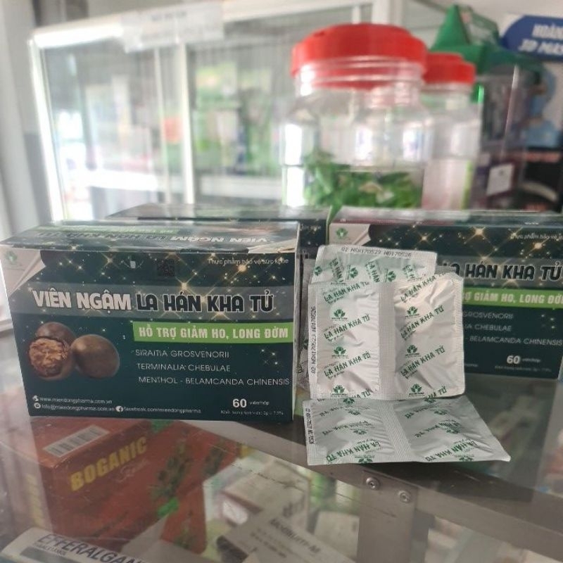 viên ngậm La Hán Kha Tử