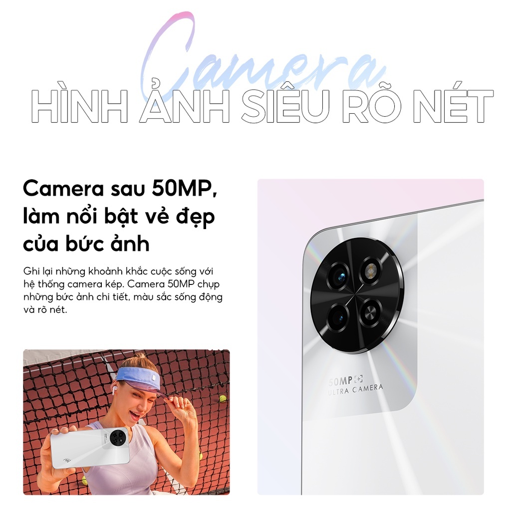Điện Thoại Itel S23 8GB /128GB | Pin 5000mAh | 6.6 Inch | Camera 50MP - Mimall Official