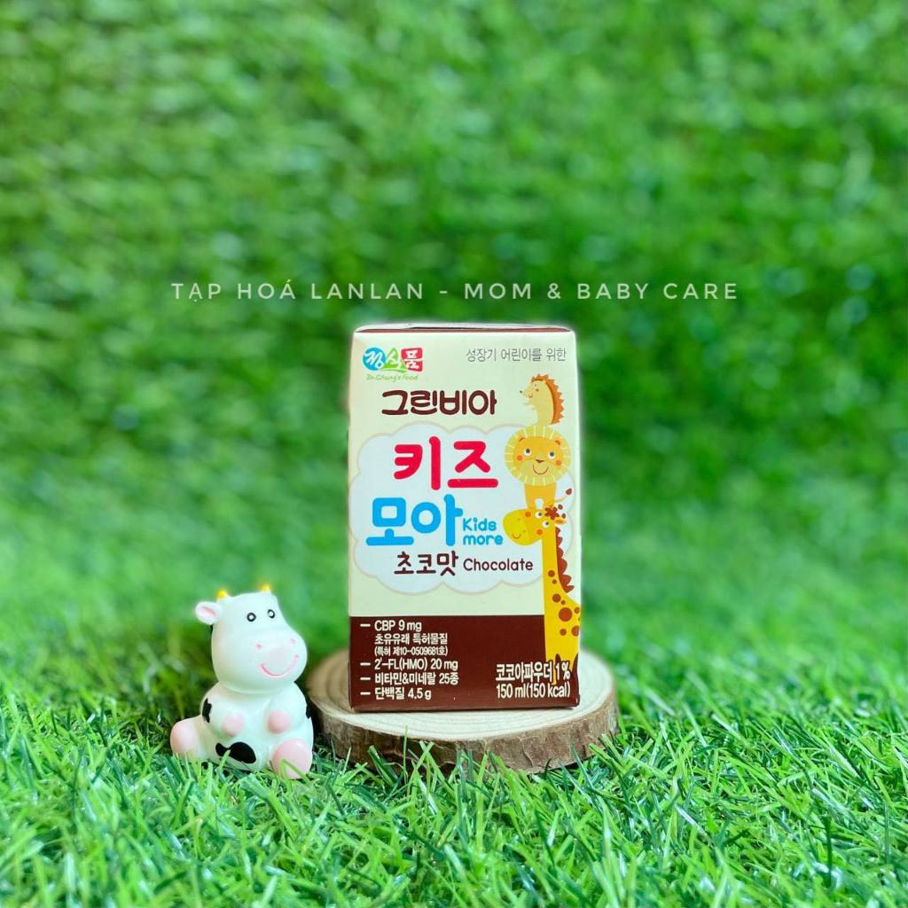 SỮA NƯỚC GREENBIA KIDS MORE CHO BÉ TRÊN 1 TUỔI - 24 HỘP/ KHÂY