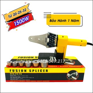 Máy hàn ống nhiệt các loại ppr,pe,pb từ 20mm-25mm-32mm máy hàn ống chuyên dụng công suất 1500w