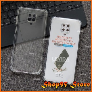 Ốp lưng xiaomi redmi note 9 / note 9s / note 9 pro 5g chống va đập trong suốt