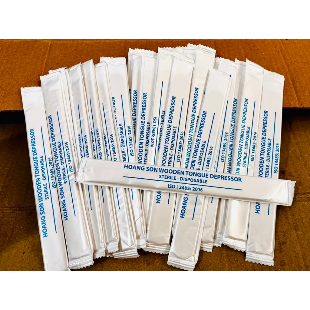 Que đè lưỡi gỗ Hoàng Sơn