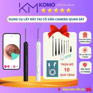 Máy lấy ráy tai thông minh đa năng có kèm camera dụng cụ lấy ráy tai chuyên nghiệp nội soi tai siêu nét