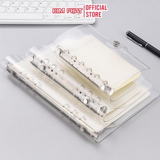 Sổ Còng Binder Bìa Dẻo A5/A6 làm Planner Bullet Journal