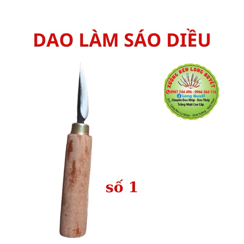 Dao tỉa miệng sáo mở miệng sáo diều hàng thép nhíp ô tô sắc bén