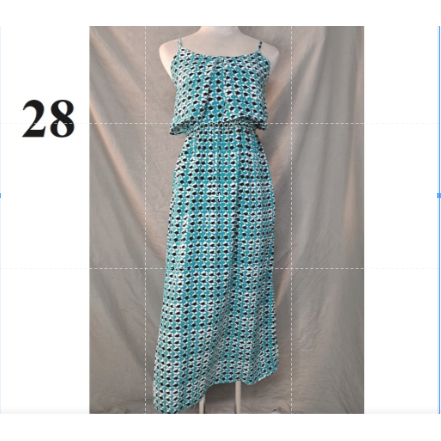 Đầm maxi Lanh Thái Bèo ngực