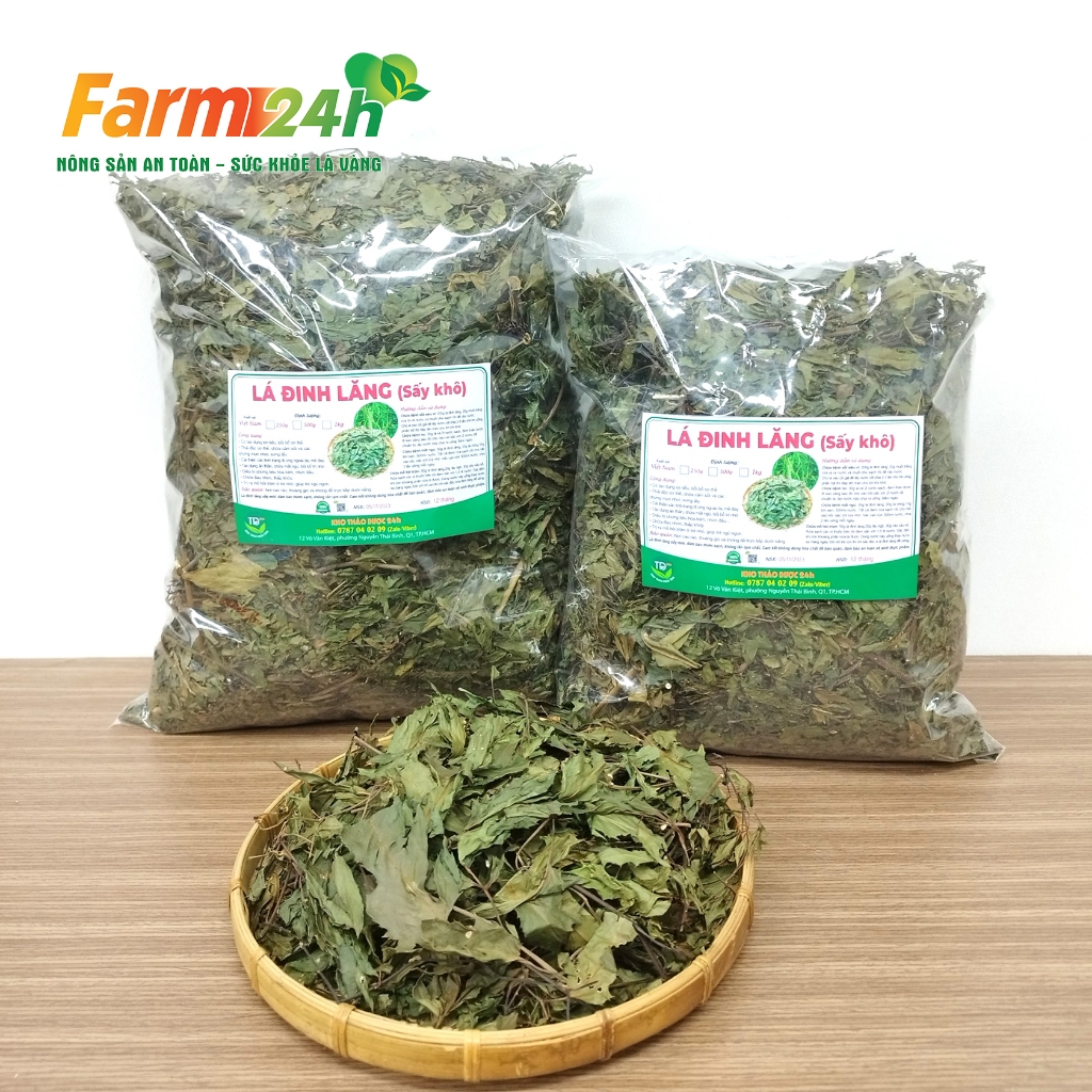 Lá Đinh Lăng khô thơm loại 1 – 500g