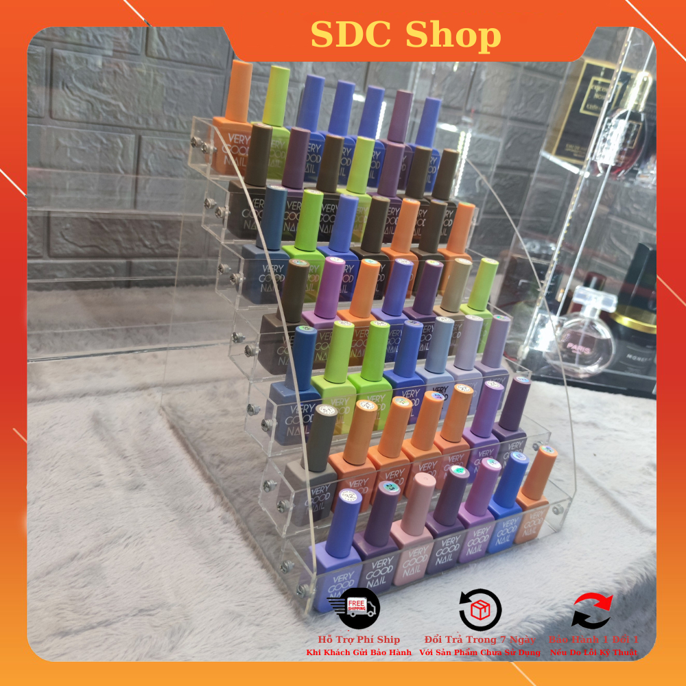 Kệ Để Sơn Nail - Kệ Đựng Sơn Nail Giá Rẻ - Kệ Trưng Bày Mica