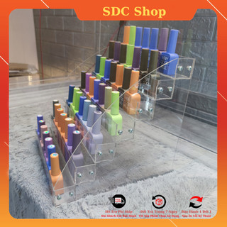 Kệ để sơn nail - kệ đựng sơn nail giá rẻ - kệ trưng bày mica