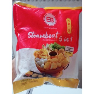 500g viên thả lẩu thập cẩm 5 in 1 eb