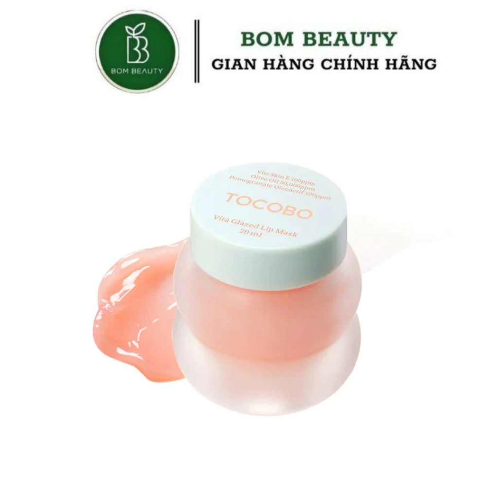 Mặt Nạ Ngủ Dưỡng Môi Tocobo Vita Glazed Lip Mask 20ml
