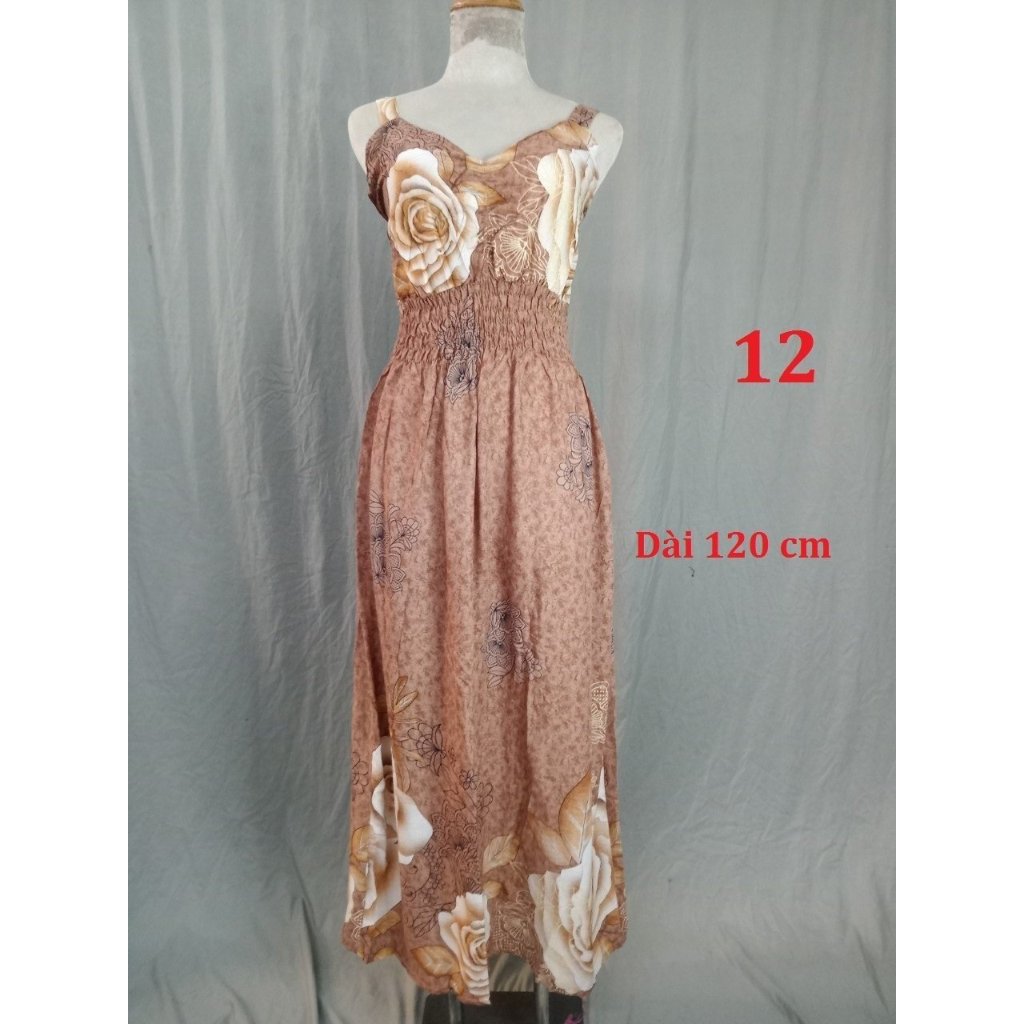 Maxi 2 dây, nhiều màu