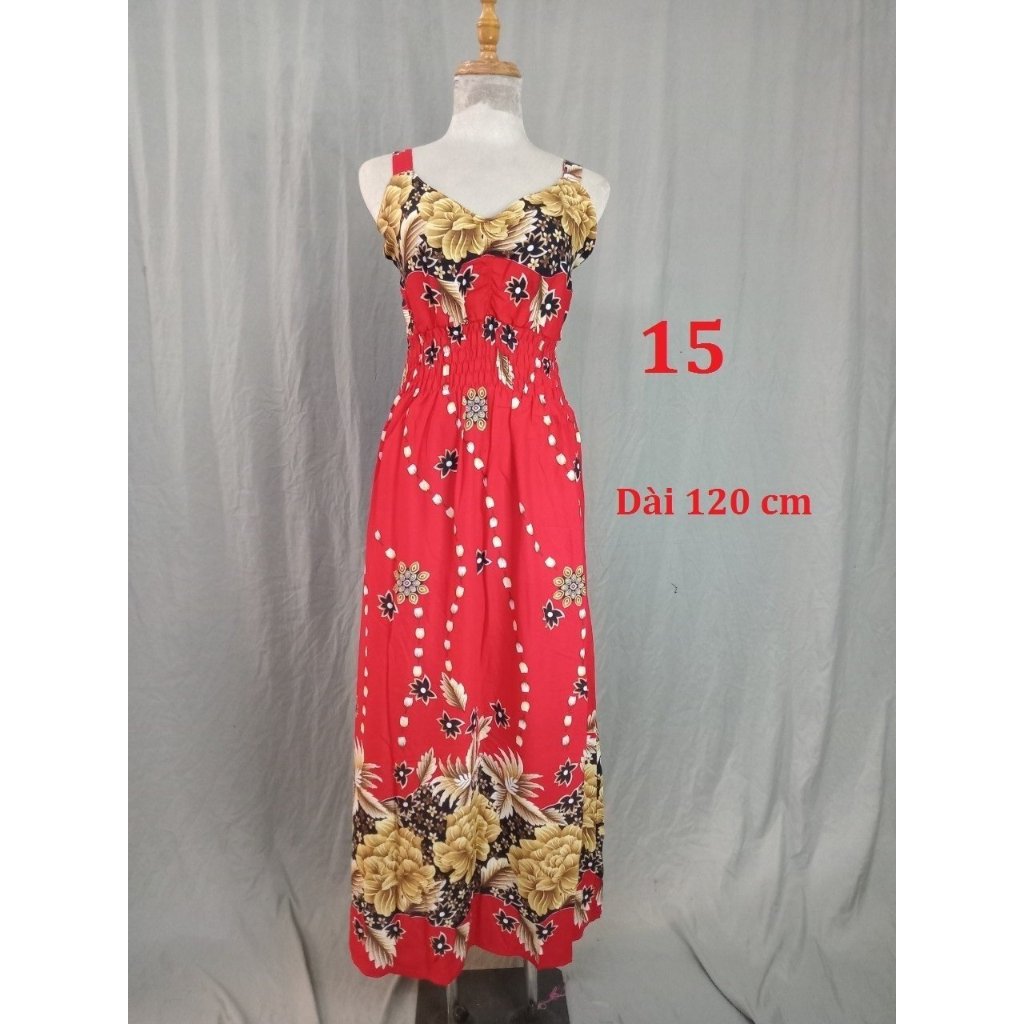 Maxi 2 dây, nhiều màu