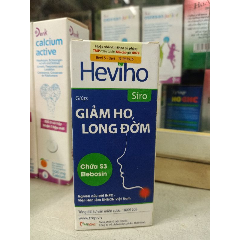 Siro HEVIHO giảm ho, giảm đàm CHÍNH HÃNG