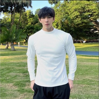 Áo dài tay nam cao cấp NARSISMAN chất cotton cổ 3 phân giữ nhiệt tốt hợp thời trang