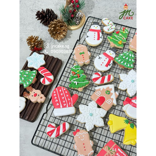 Bánh Quy Trang Trí Giáng Sinh - Icing Cookies