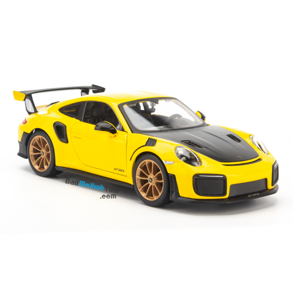 Mô hình xe Porsche 911 GT2 RS 1:24 Maisto Yellow